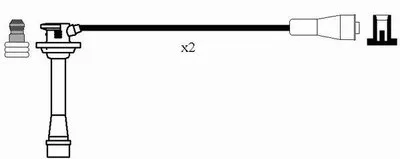 Комплект проводов зажигания NGK купить