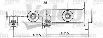 целиндер ручного тормоза VALEO купить