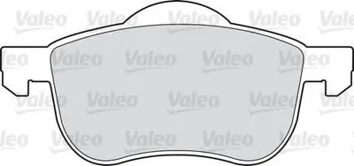 Комплект тормозных колодок, дисковый тормоз VALEO купить