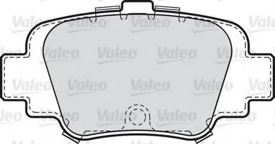 Комплект тормозных колодок, дисковый тормоз VALEO купить