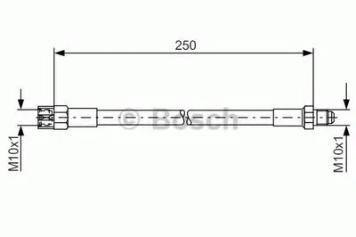 Тормозной шланг BOSCH купить