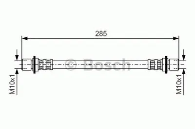 Тормозной шланг BOSCH купить