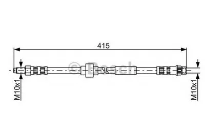 Тормозной шланг BOSCH купить