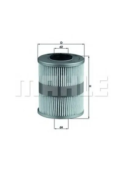 Топливный фильтр MAHLE ORIGINAL купить