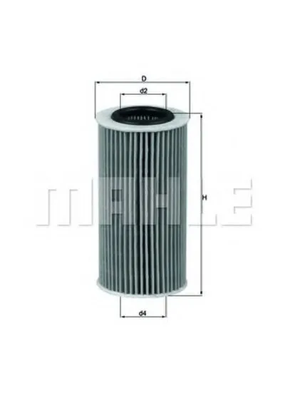 Масляный фильтр MAHLE ORIGINAL купить