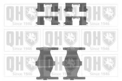 Комплектующие, колодки дискового тормоза QUINTON HAZELL купить