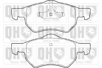 Комплект тормозных колодок, дисковый тормоз QUINTON HAZELL купить