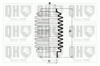 Комплект пылника, рулевое управление QUINTON HAZELL купить