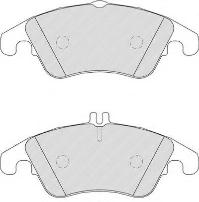 Комплект тормозных колодок, дисковый тормоз PREMIER FERODO купить