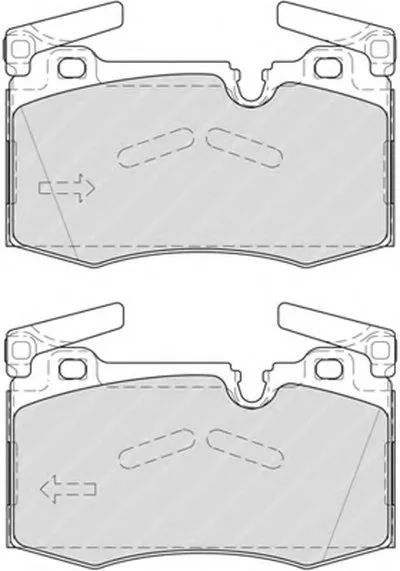 Комплект тормозных колодок, дисковый тормоз PREMIER FERODO купить