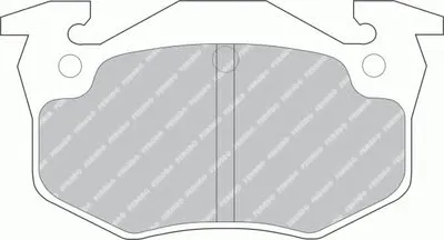 Комплект тормозных колодок, дисковый тормоз PREMIER FERODO купить