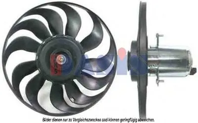 Вентилятор, охлаждение двигателя AKS DASIS купить