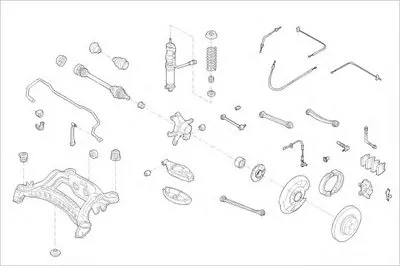 Подвеска колеса DELPHI купить