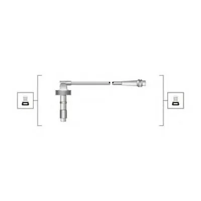 Комплект проводов зажигания MAGNETI MARELLI купить