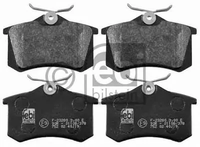 Комплект тормозных колодок, дисковый тормоз FEBI BILSTEIN купить
