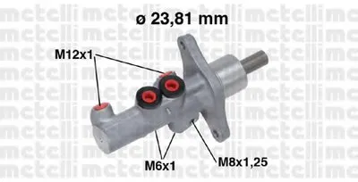 целиндер ручного тормоза METELLI купить