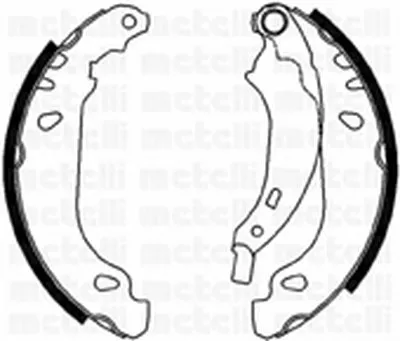 Комплект тормозных колодок METELLI купить