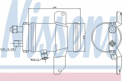 Осушитель, кондиционер NISSENS купить