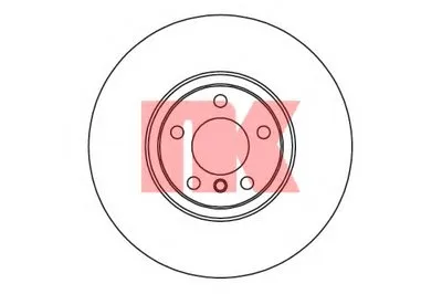 Тормозной диск NK купить