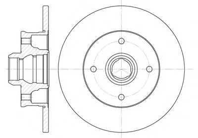 Тормозной диск REMSA купить