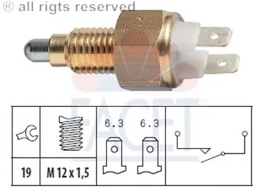 Выключатель, фара заднего хода FACET купить