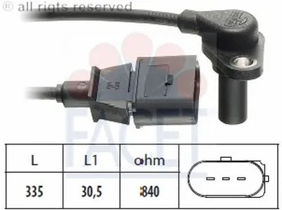 Датчик частоты вращения, автоматическая коробка передач FACET купить