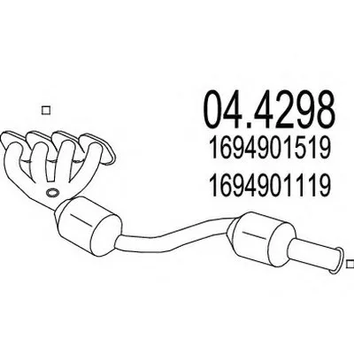 Катализатор для переоборудования MTS купить