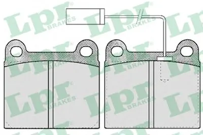 Комплект тормозных колодок, дисковый тормоз LPR купить