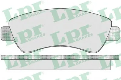 Комплект тормозных колодок, дисковый тормоз LPR купить