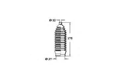 Пыльник, рулевое управление OCAP купить