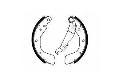 Комплект тормозных колодок, стояночная тормозная система SCT Germany купить