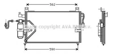 Конденсатор, кондиционер AVA QUALITY COOLING купить