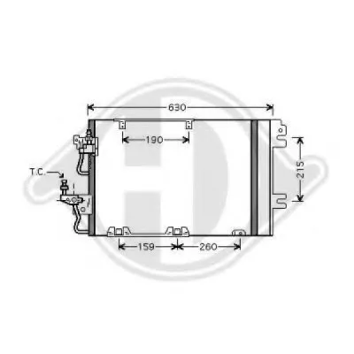 Конденсатор, кондиционер DIEDERICHS купить