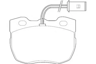 Комплект тормозных колодок, дисковый тормоз DURON купить
