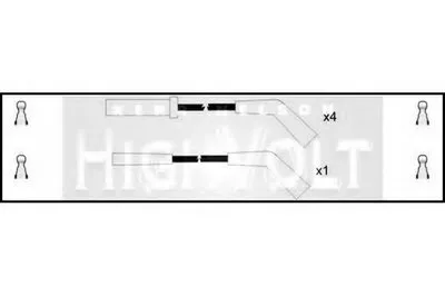 Комплект проводов зажигания HighVolt STANDARD купить