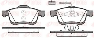 Комплект тормозных колодок, дисковый тормоз KAWE купить