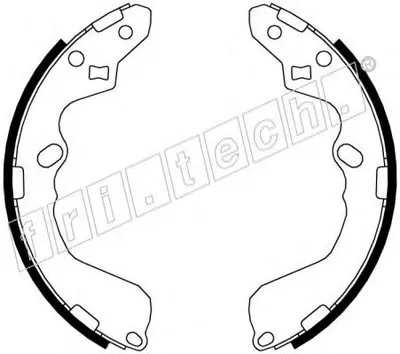 Комплект тормозных колодок fri.tech. купить