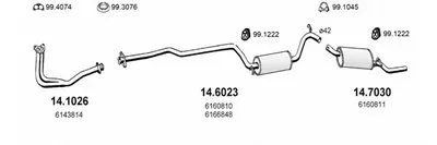Система выпуска ОГ ASSO купить