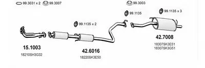 Система выпуска ОГ ASSO купить