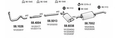 Система выпуска ОГ ASSO купить