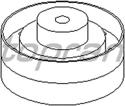 Паразитный / Ведущий ролик, зубчатый ремень TOPRAN купить