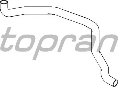 Шланг радиатора TOPRAN купить