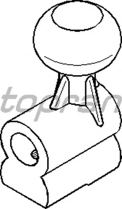 Шток вилки переключения передач TOPRAN купить