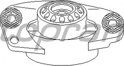 Опора стойки амортизатора TOPRAN купить