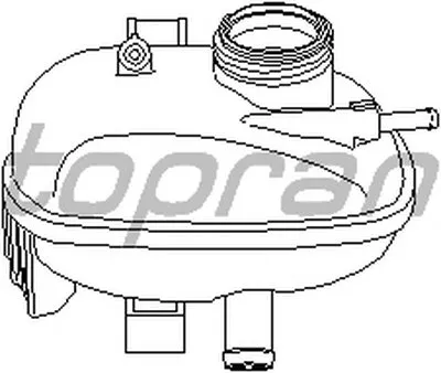 Компенсационный бак, охлаждающая жидкость TOPRAN купить