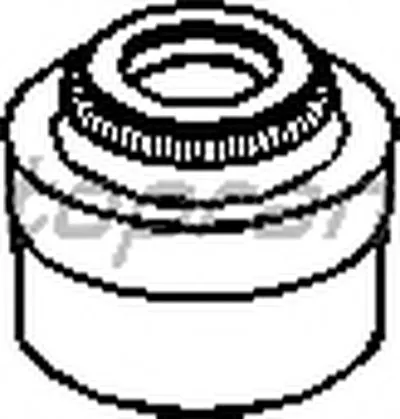 Уплотнительное кольцо, стержень кла TOPRAN купить