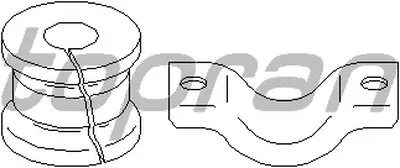 Ремкомплект, соединительная тяга стабилизатора TOPRAN купить