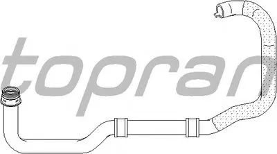 Шланг радиатора TOPRAN купить