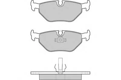Комплект тормозных колодок, дисковый тормоз E.T.F. купить