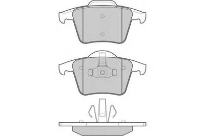 Комплект тормозных колодок, дисковый тормоз E.T.F. купить